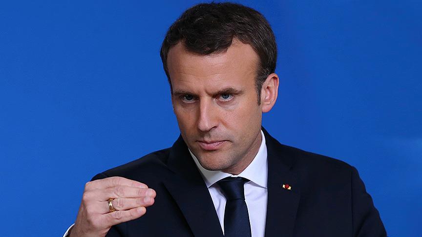 Macron dan Suriye açıklaması