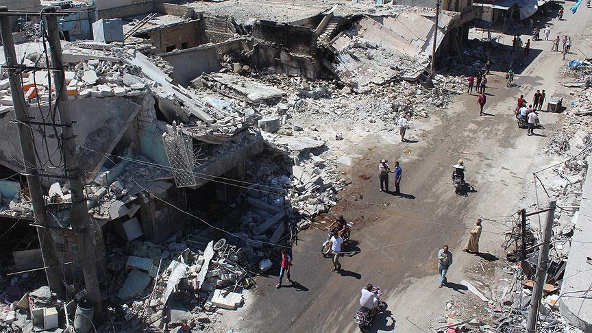 Halep te  üçlü ölüm çemberi 