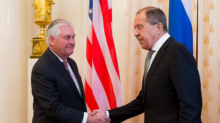Lavrov ile Tillerson bir araya geldi