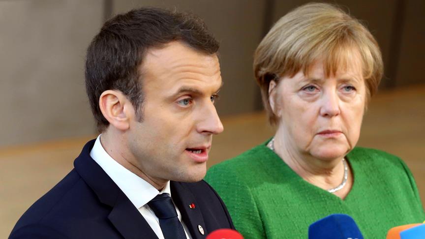 Macron ve Merkel den Putin e Doğu Guta çağrısı