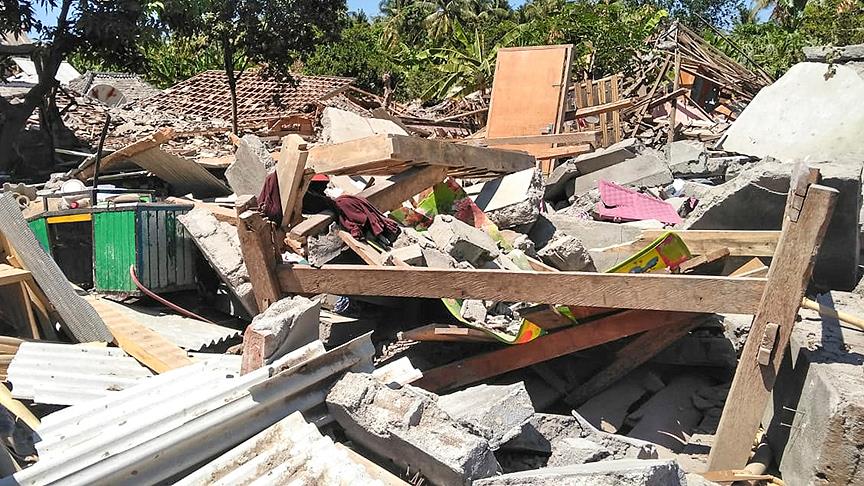 Endozneya daki depremin bilançosu: 506 ölü