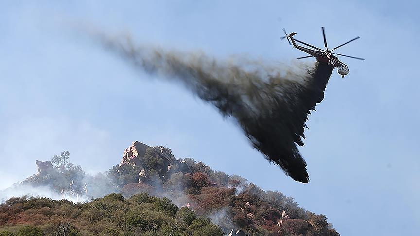 Kalifornia tarihinin en büyük yangını kontrol altında