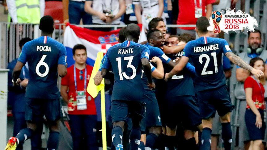 Dünya Kupası Fransa nın oldu