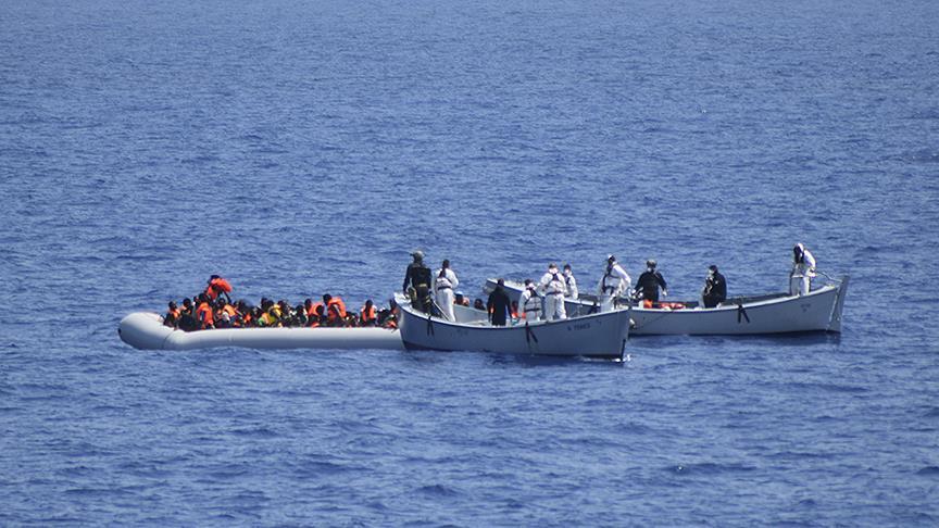 Libya açıklarında 82 göçmen kurtarıldı