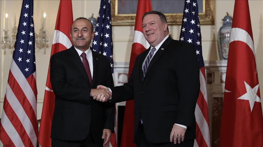 Çavuşoğlu, ABD li mevkidaşı ile görüştü