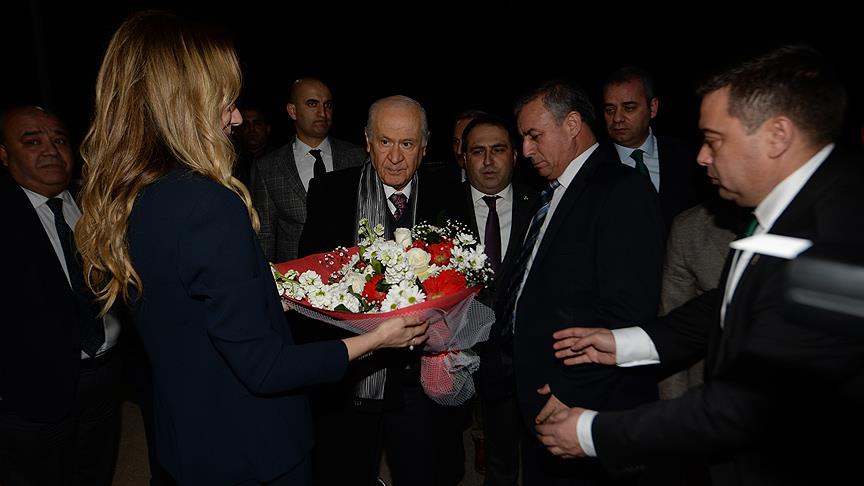 MHP Genel Başkanı Bahçeli Antalya da
