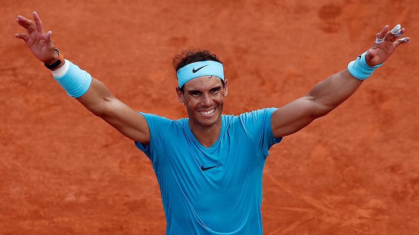 Fransa Açık ta şampiyon Nadal