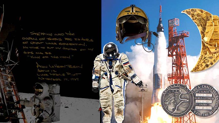 Neil Armstrong un eşyaları 7,4 milyon dolara satıldı
