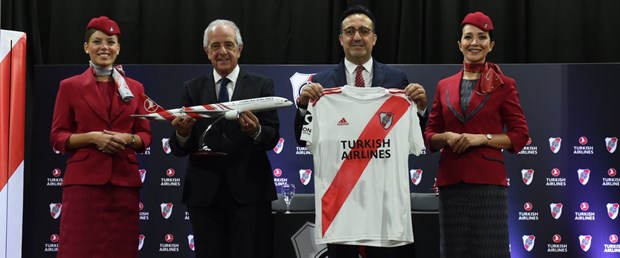 THY, River Plate e sponsor oldu