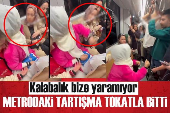 İstanbul da bayram gerginliği! Kadınlar arasındaki tartışma tokatla bitti