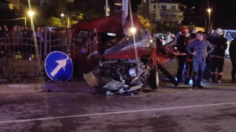 Trabzon da feci kaza: 1 ölü, 1 yaralı