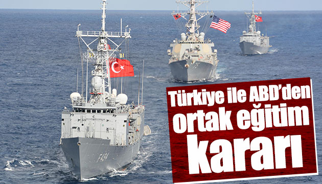 Türkiye ile ABD den işbirliği
