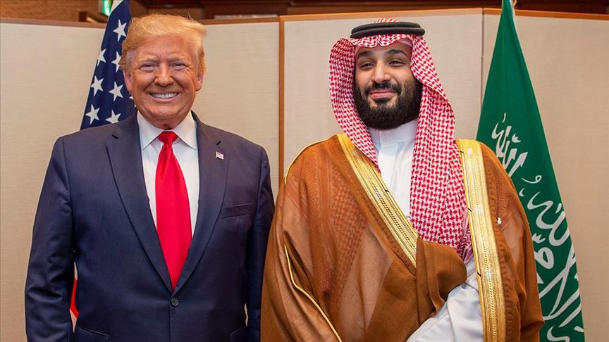 Trump,  Prens Selman ile görüştü