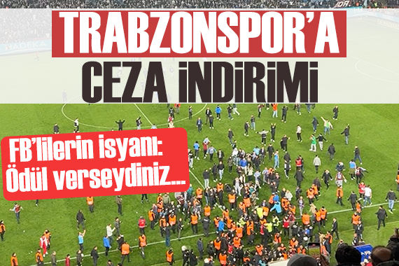 Trabzonspor a ceza indirimi