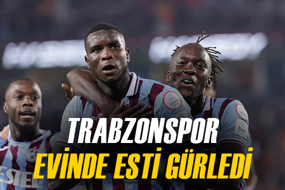 Trabzonspor 2-1 TÜMOSAN Konyaspor! Fırtına için kritik bir galibiyet...