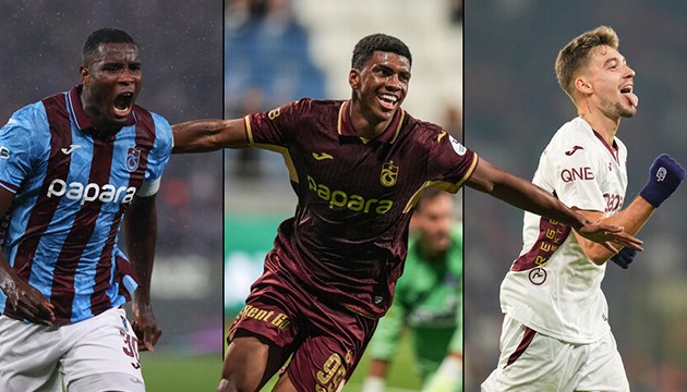 Trabzonspor'un golc�leri