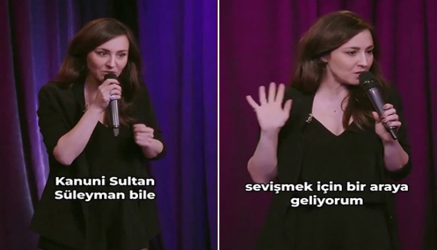 'Kanuni ve H�rrem Sultan' s�zleri dikkat �ekmi�ti: Komedyen Tuba Ulu g�zalt�na al�nd�