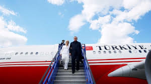 Erdoğan ın uçağına engel