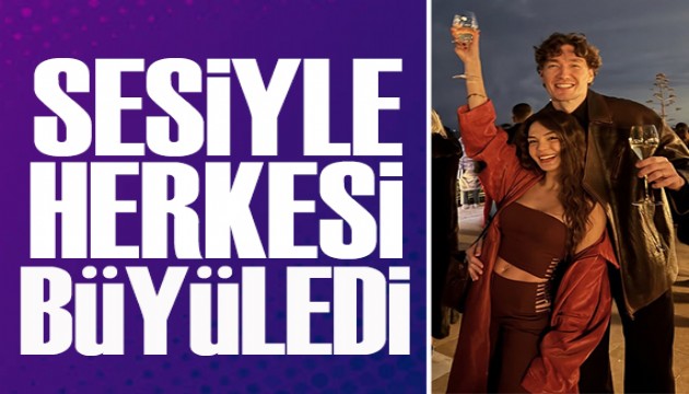 �nl� oyuncu Ebru �ahin'in g�zelli�ini ve sesini birle�tiren performans!