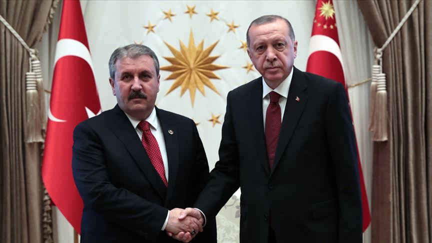 Erdoğan dan Destici ye tebrik telefonu