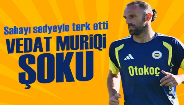 Fenerbah�e'ye k�t� haber: Yeni transfer sedyeyle antrenman� terk etti