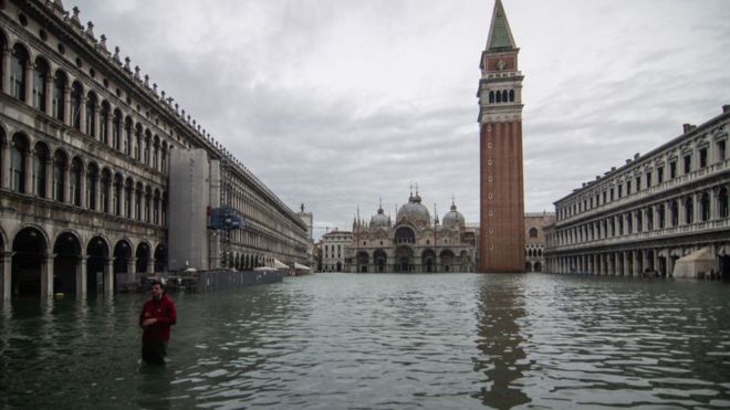 Venedik te su baskını kabusu bitmiyor