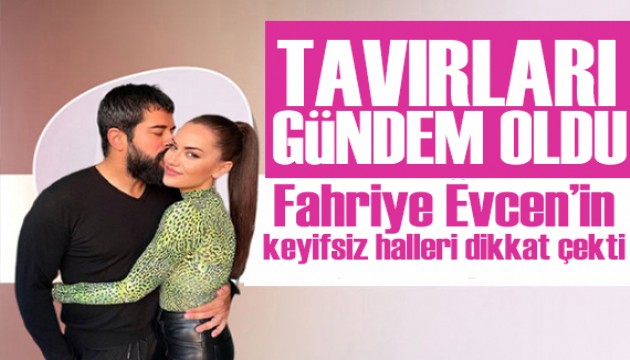 Fahriye Evcen'in Burak �z�ivit'e tak�nd��� tav�r g�ndem oldu