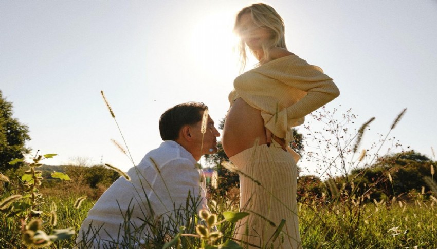 �nder �iftinden bebek m�jdesi