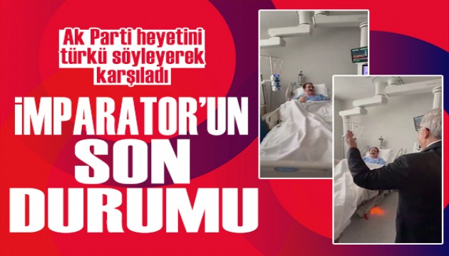 �brahim Tatl�ses Ak Partili H�seyin Yayman'� t�rk�yle kar��lad�