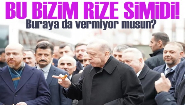 Bayram konu�mas�ndan sonra Erdo�an'dan simit diyalo�u!