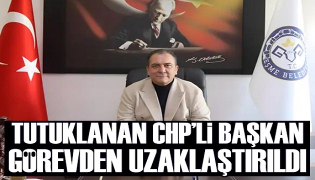 Tutuklanan CHP'li ba�kan g�revden uzakla�t�r�ld�