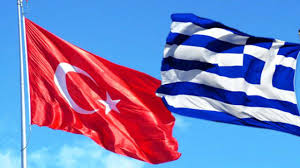 Yunanlılar kayalığa bayrak dikti