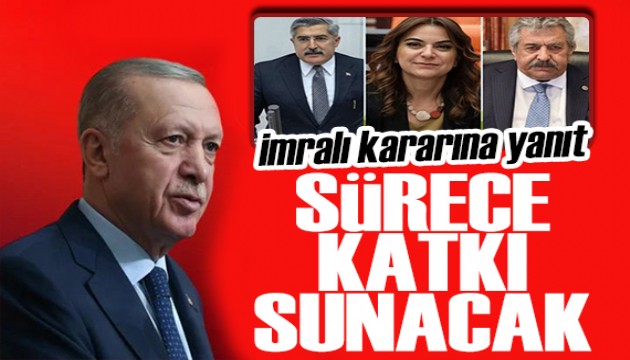 Erdoan'dan mral kararna ilikin aklama: Srece katk sunacak