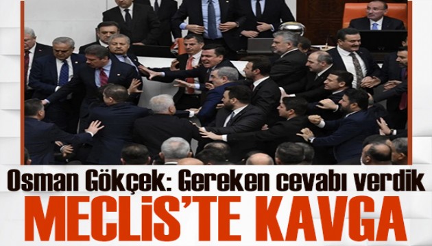Meclis'teki yemin krizinden sonra Osman G�k�ek a��klama yapt�: Gereken cevab� verdik