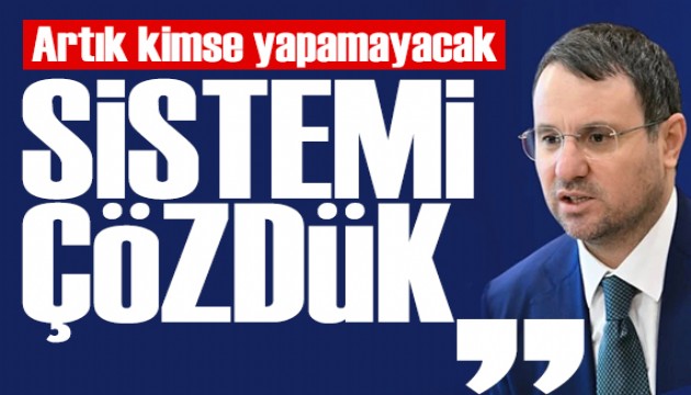 Bakan G�rlek: Yasa d��� bahis sistemini ��zd�k