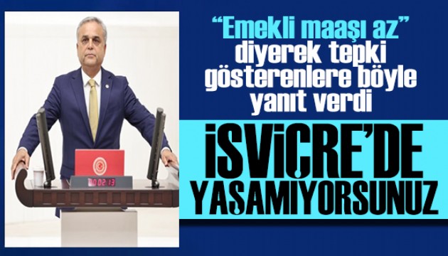 Hasan Ufuk �ak�r'�n emekli maa�� ��k��� dikkat �ekti: �svi�re'de ya�am�yorsunuz