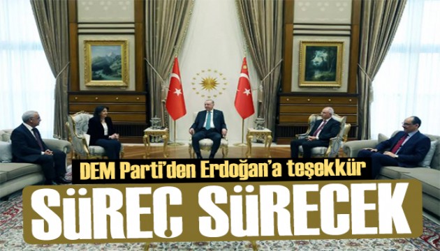 DEM Parti'den a��klama: S�re� kararl�l�kla s�recek