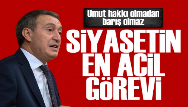 Tuncer Bak�rhan'dan s�re� mesaj�: Siyasetin en acil g�revi
