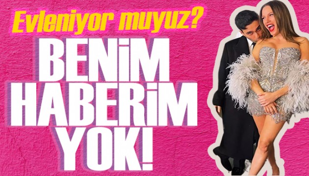 Serenay Sar�kaya'dan evlilik sorular�na yan�t: Benim haberim yok!