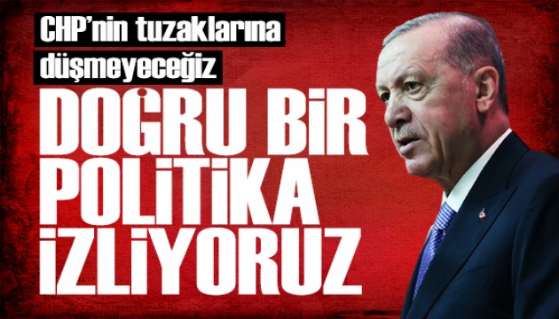 Cumhurba�kan� Erdo�an: T�rkiye do�ru bir politika izlemektedir