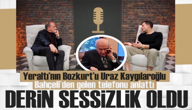 Yeralt�'n�n Bozkurt'u Uraz Kayg�laro�lu'ndan Bah�eli mesaj�: Derin bir sessizlik oldu