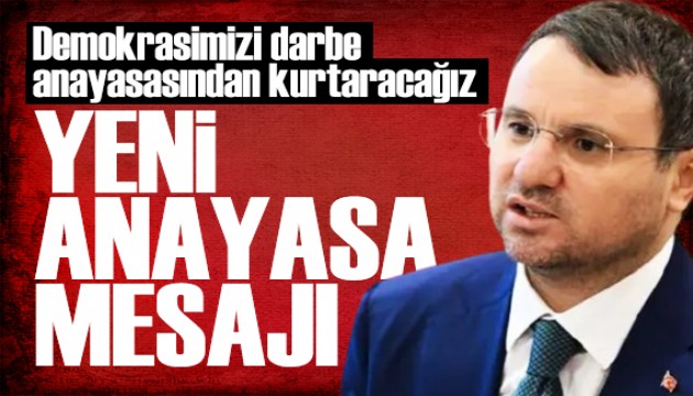 Bakan G�rlek'ten yeni anayasa mesaj�: Demokrasimizi darbe anayasas�ndan kurtaraca��z