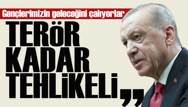 Cumhurba�kan� Erdo�an'dan dikkat �eken uyar�: Gen�lerimizin gelece�ini �al�yorlar