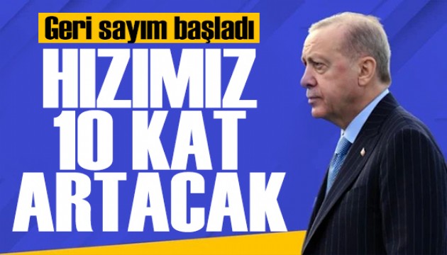 T�rkiye 5G'ye ge�iyor! Erdo�an: H�z�m�z 10 kat artacak