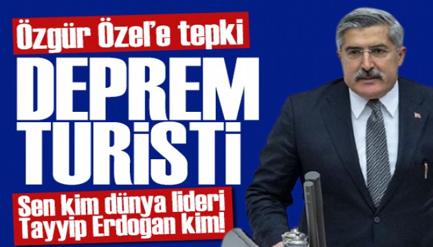 AK Partili Yayman'dan �zg�r �zel'e tepki: CHP'de iktidar sava�� bast�r�lam�yor