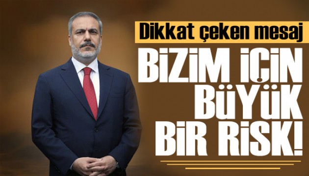 Bakan Fidan'dan sava� sorusuna dikkat �eken yan�t