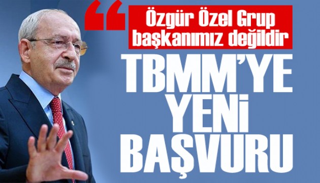 K�l��daro�lu'ndan TBMM'ye yeni ba�vuru