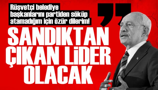 Kemal K�l��daro�lu Genel Merkez'de: Sand�ktan ��kan lider olacak!