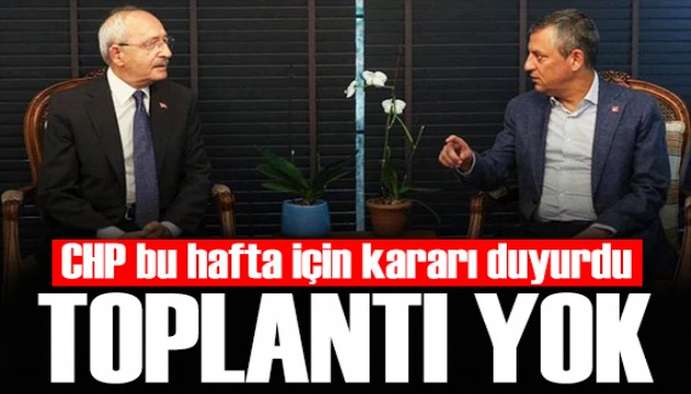 CHP'de grup toplant�s� krizi! Karar� Murat Emir duyurdu