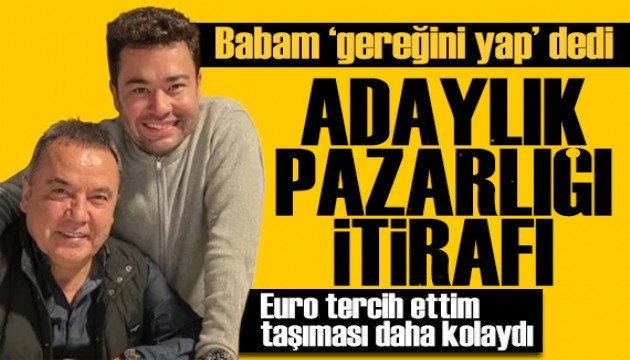 G�khan B�cek'in 'Adayl�k pazarl���' itiraf�: Babam 'Gere�ini yap' dedi